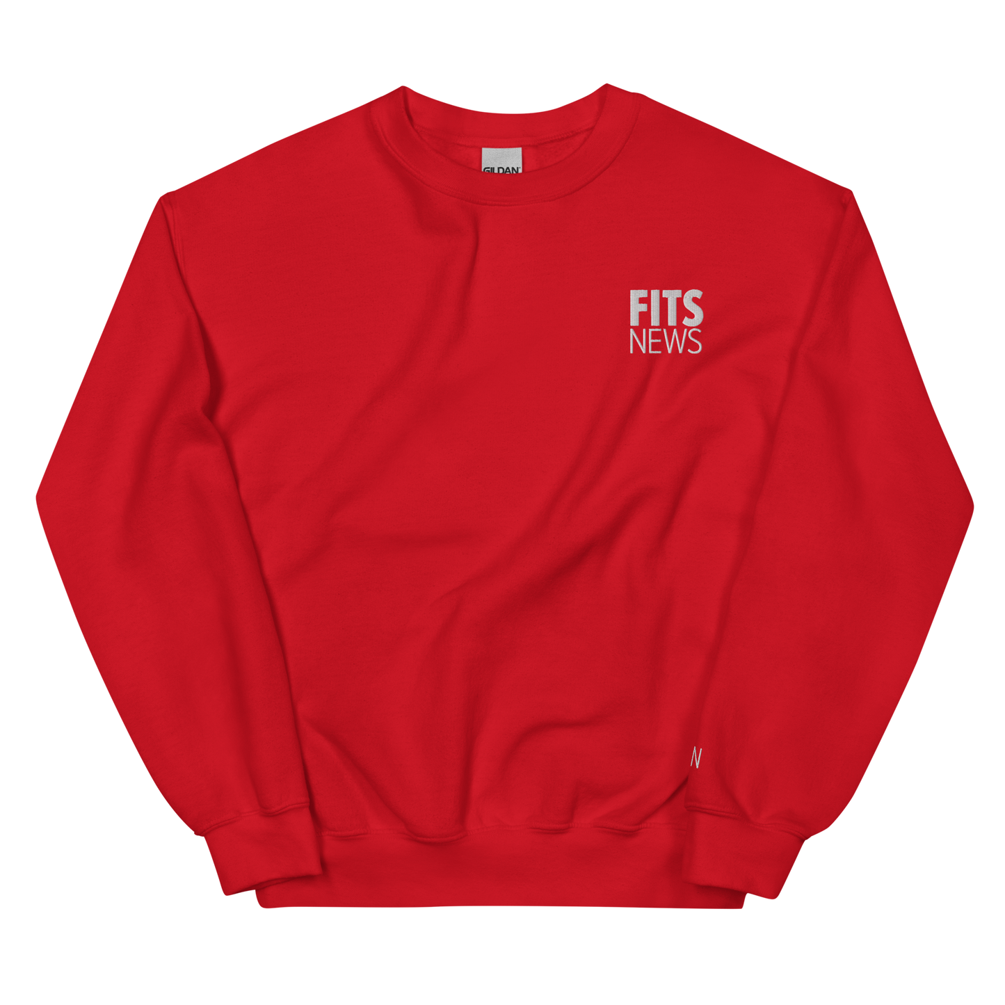 Stacked Logo Embroidered Sweatshirt