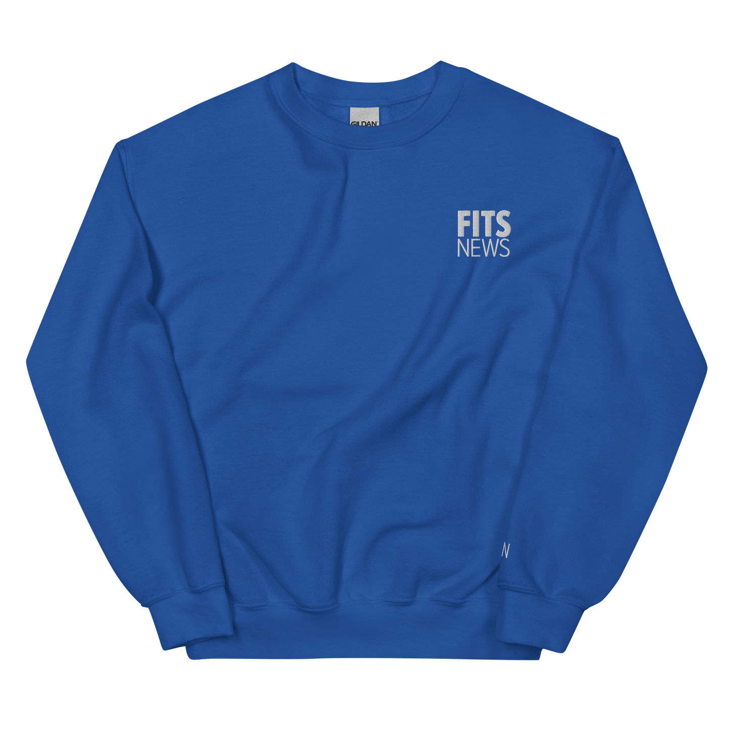Stacked Logo Embroidered Sweatshirt