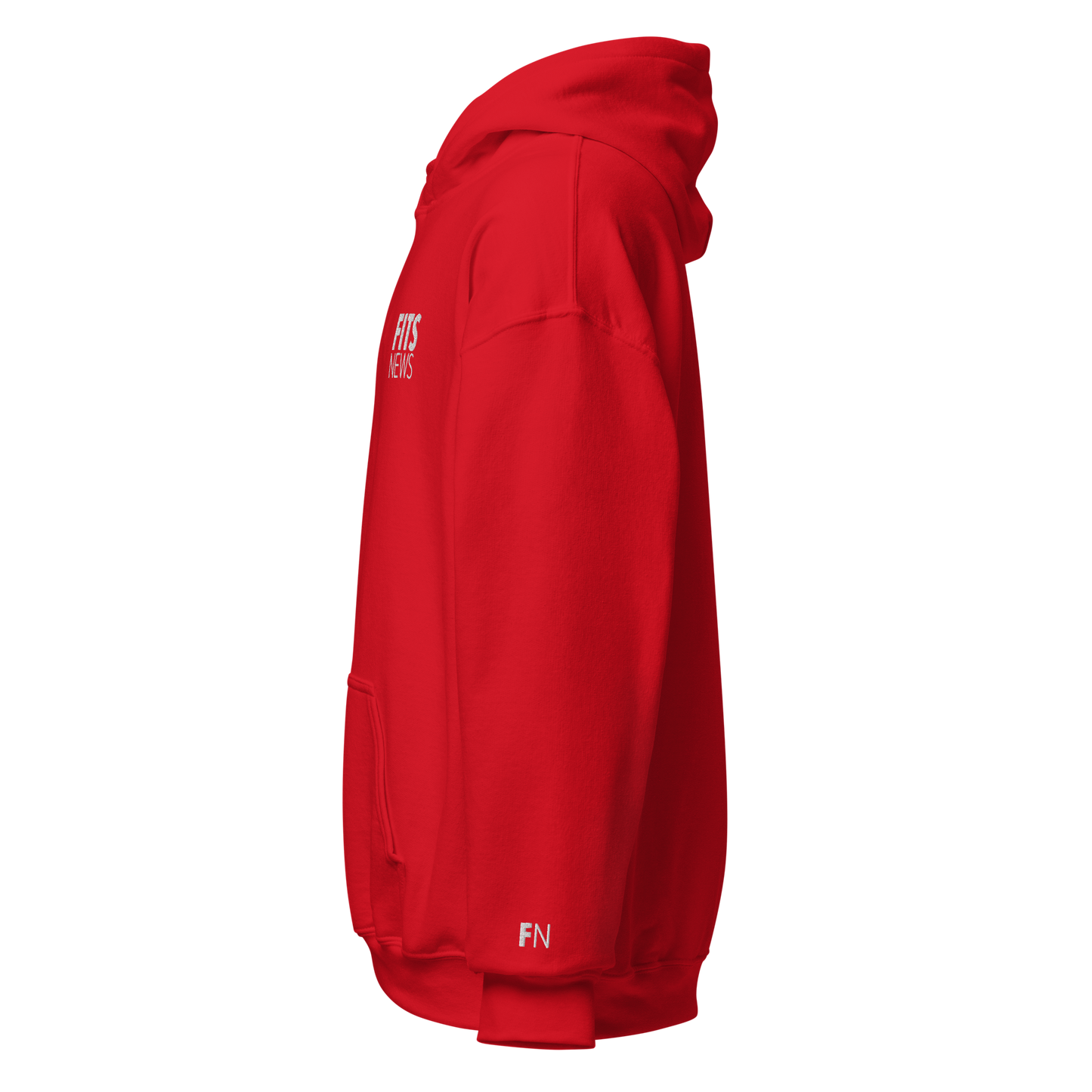 Stacked Logo Embroidered Hoodie