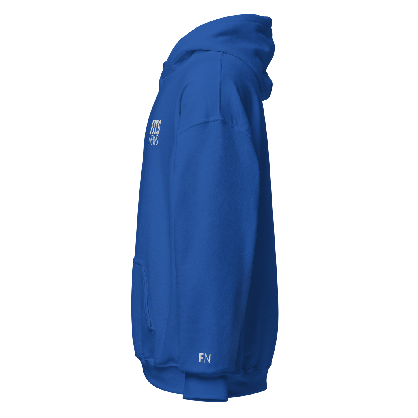 Stacked Logo Embroidered Hoodie